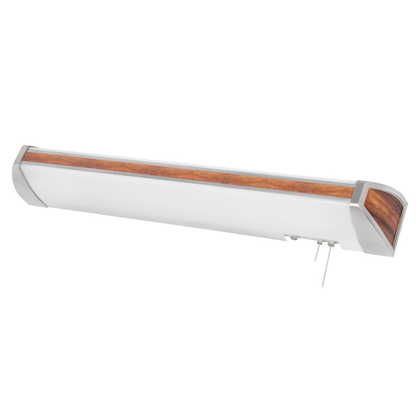 Afx Ideal 52" Fluorescent Overbed Wall Light - Mahogany Finish IDB332E8MH - main